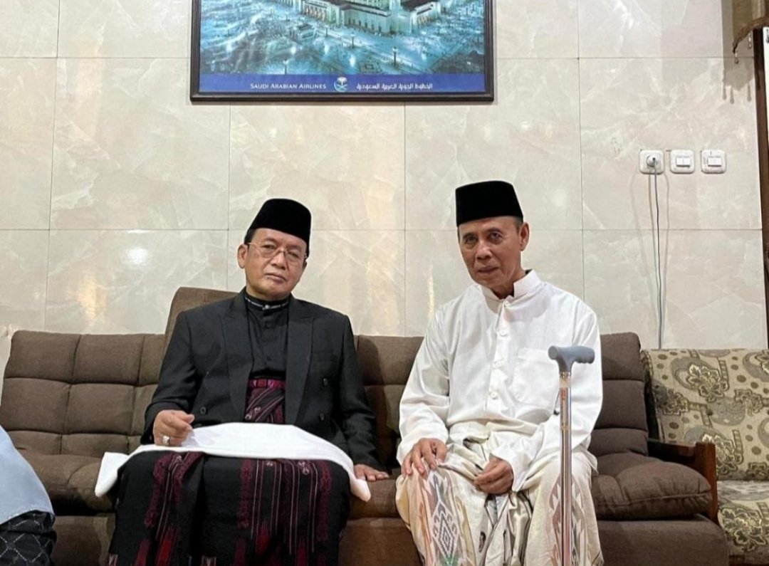 Syaikhuna bersama KH. Muammar ZA